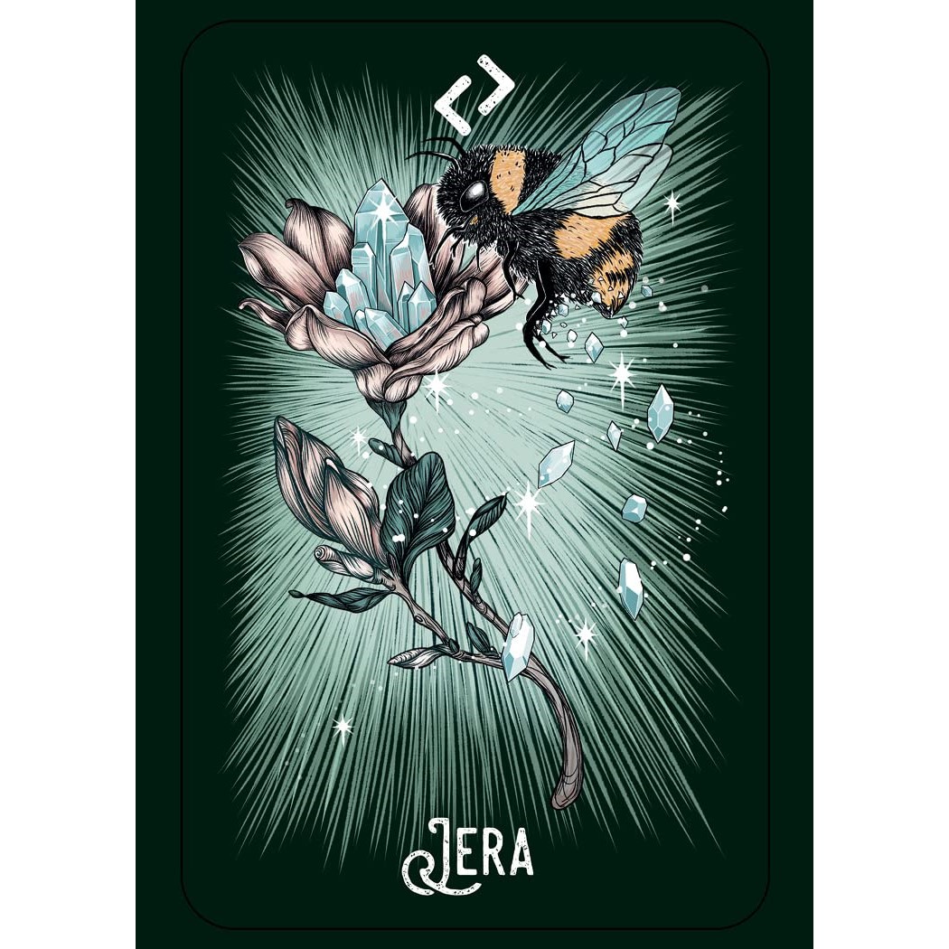 The Witch's Familiar Runic Oracle by Athene Noctua