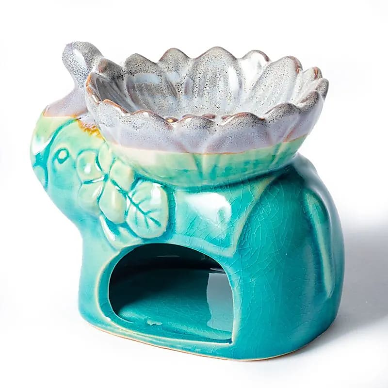 Turquoise Elephant Oil Burner