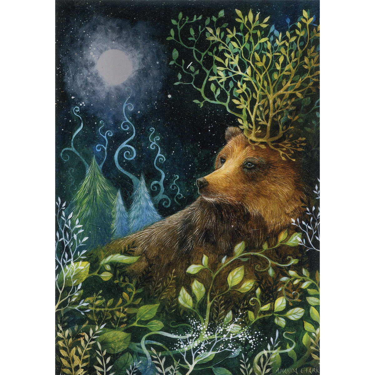 Evergreen Greeting Card (Blank)