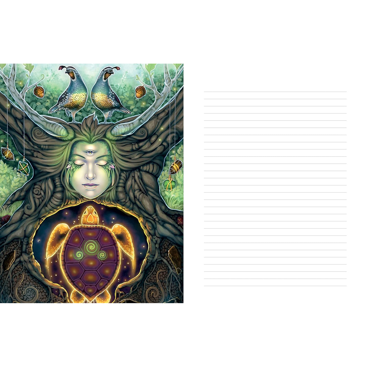 The Messenger's Scribe Journal by Ravynne Phelan