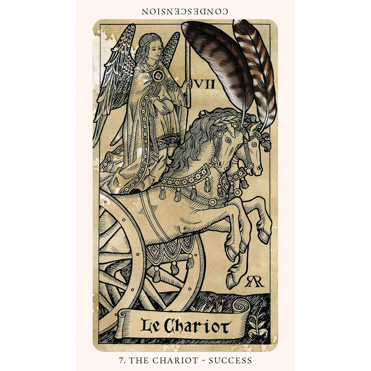 The Medieval Feathers Tarot by Jay R. Rivera