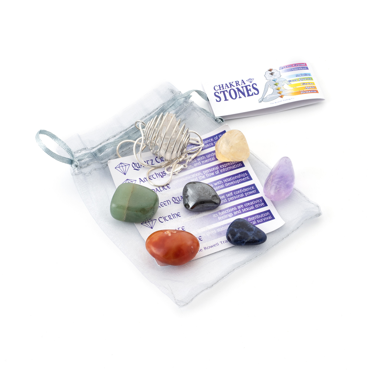 Chakra Pendant Set