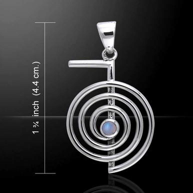 Sterling Silver Clip OnCho Ku Rei Reiki Charm
