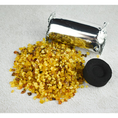 F.A. Dumont Prinknash Abbey Incense With Charcoal - 50g Frankincense Blend & 5 Charcoal Briquettes