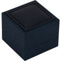 Linden Blue Single Ring Box