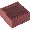 Linden Burgundy Earring Box