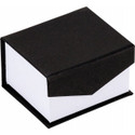 Vista Black Earring Box with White Interior