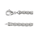 Sterling Silver Wheat 18" Chain With Lobster Clasp