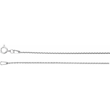 Sterling Silver 1 mm Baby Wheat 16" Chain