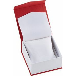 Red Watch/Pillow Box with White Interior