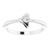 Sterling Silver Stackable Bee Ring
