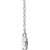 Sterling Silver Arrow 16"-18" Necklace