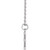 Sterling Silver Initial E Dangle 16" Necklace