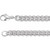 Sterling Silver 8 mm Curb 18" Chain