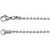 Stainless Steel 2.4 mm Hollow Bead 18" Chain