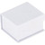 White Flap Earring Box with White Interior