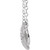 Sterling Silver .025 CTW Lab-Grown Diamond 16-18" Necklace