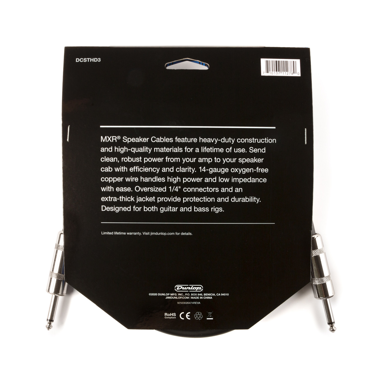 MXR® 3 FT HD SPEAKER CABLE - Dunlop