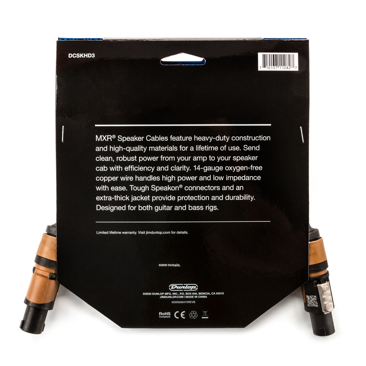 MXR® 3 FT HD SPEAKON™ SPEAKER CABLE - Dunlop