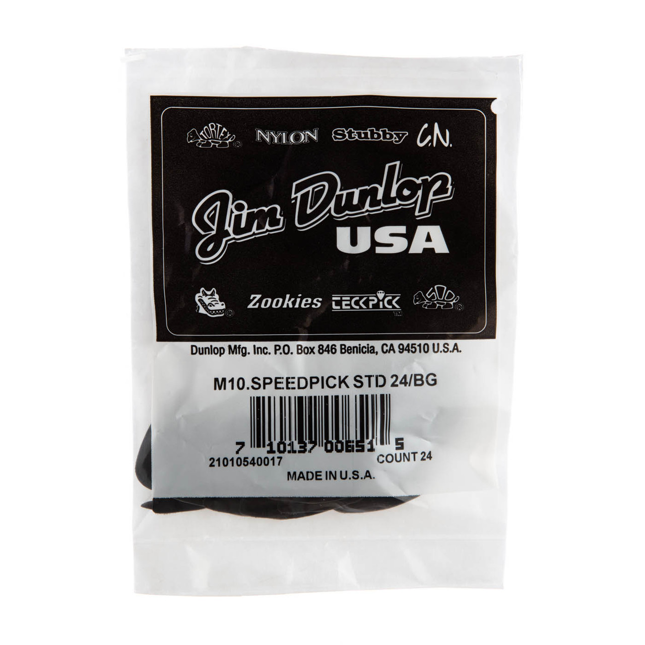 SPEEDPICK - MEDIUM - 10 DEGREE ANGLE - 24 PACK - Dunlop