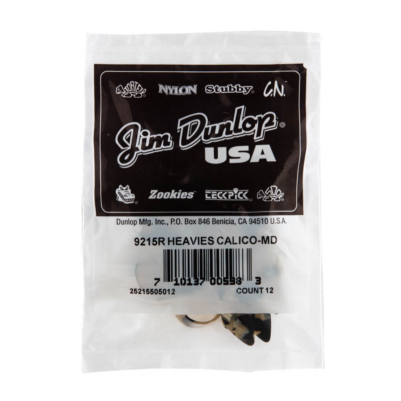 【TC】クライナー　4箱セット　※増減可能 HEAVIES CALICO LARGE THUMBPICKS - Dunlop