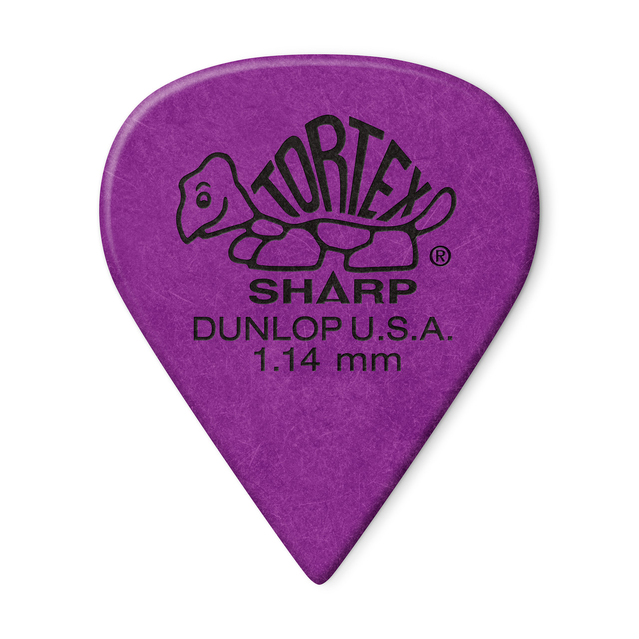 Jim Sharp “Hand Stamp #6” TORTEX® SHARP PICK 1.14MM - Dunlop