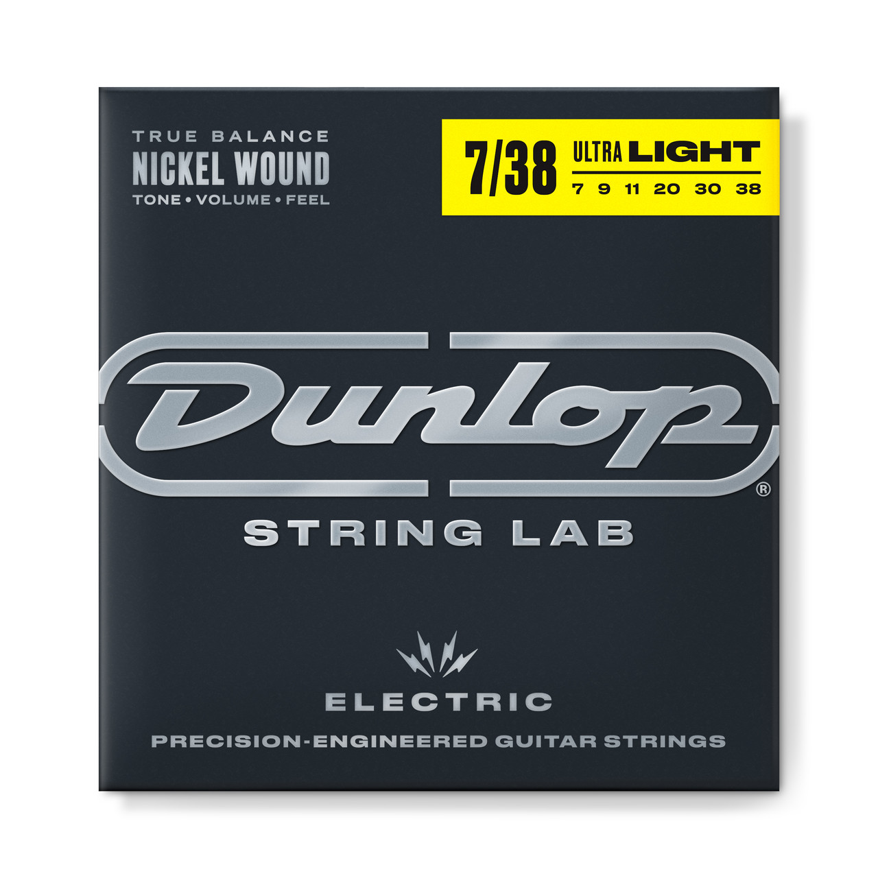 NICKEL WOUND ELECTRIC GUITAR STRINGS 0738 Dunlop