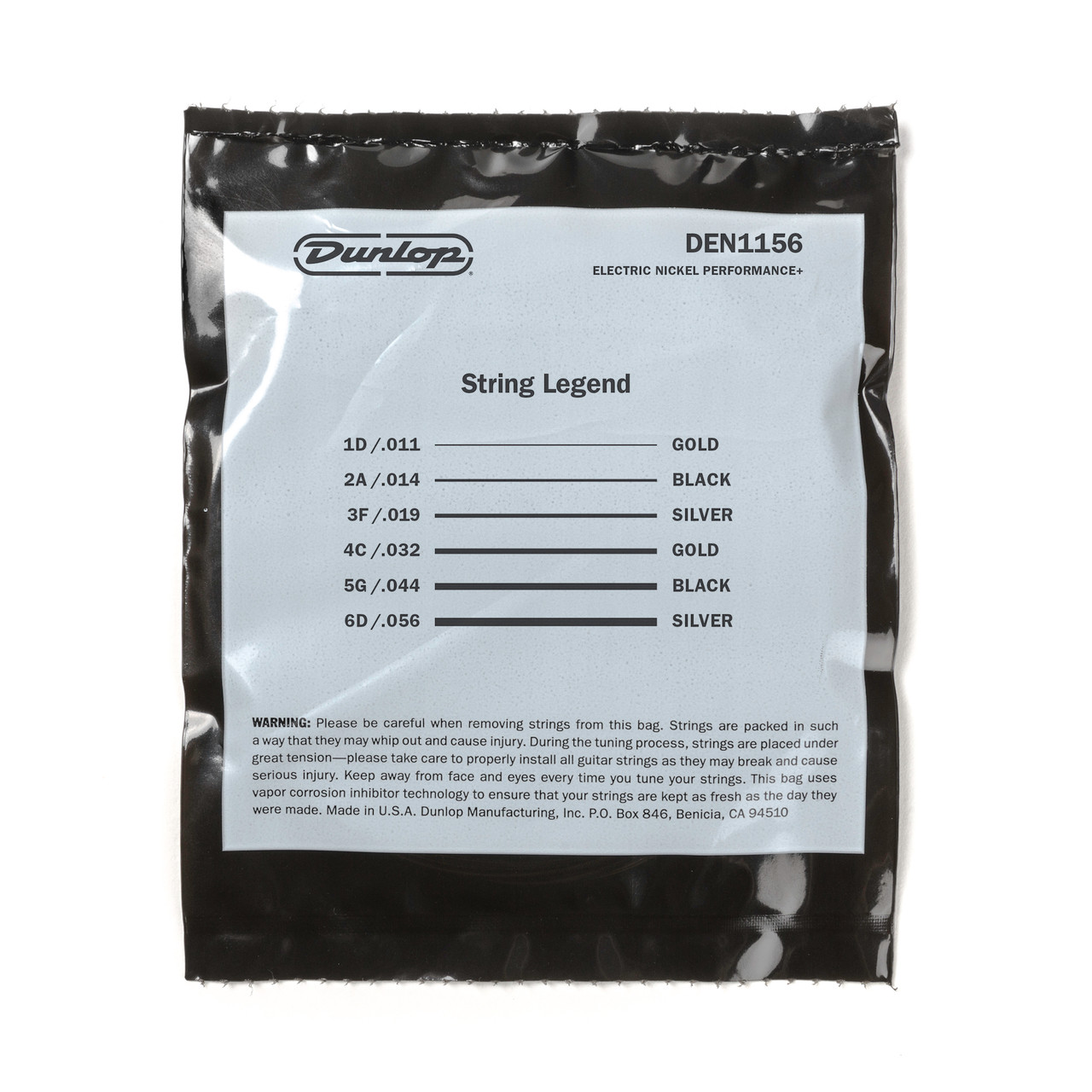 NICKEL WOUND ELECTRIC GUITAR STRINGS 11-56 - Dunlop