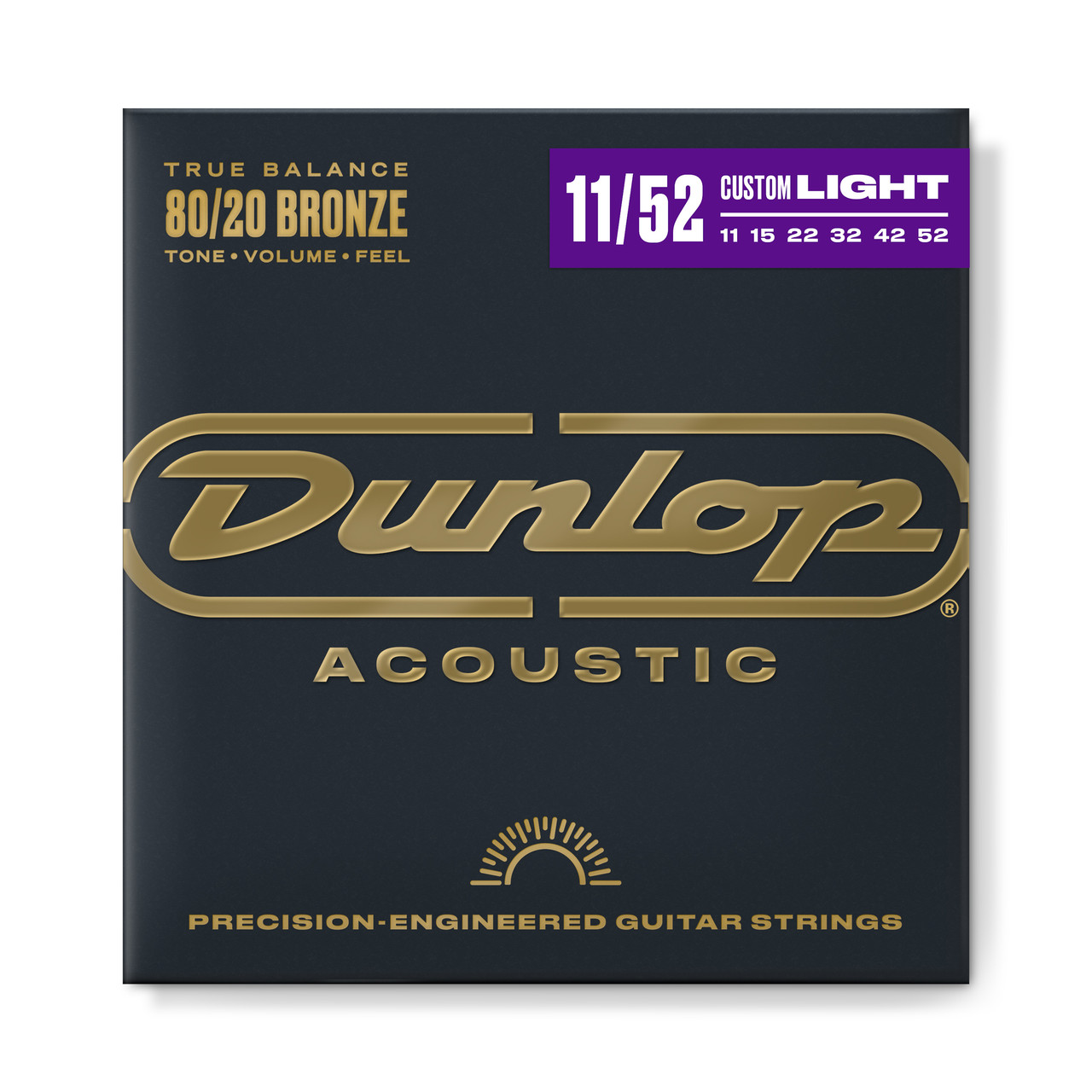 80/20 BRONZE ACOUSTIC GUITAR STRINGS 11-52