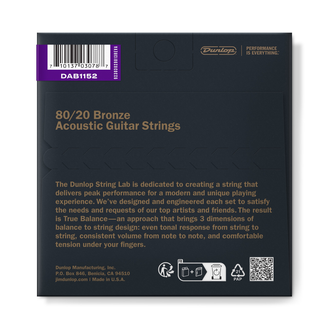 80/20 BRONZE ACOUSTIC GUITAR STRINGS 11-52