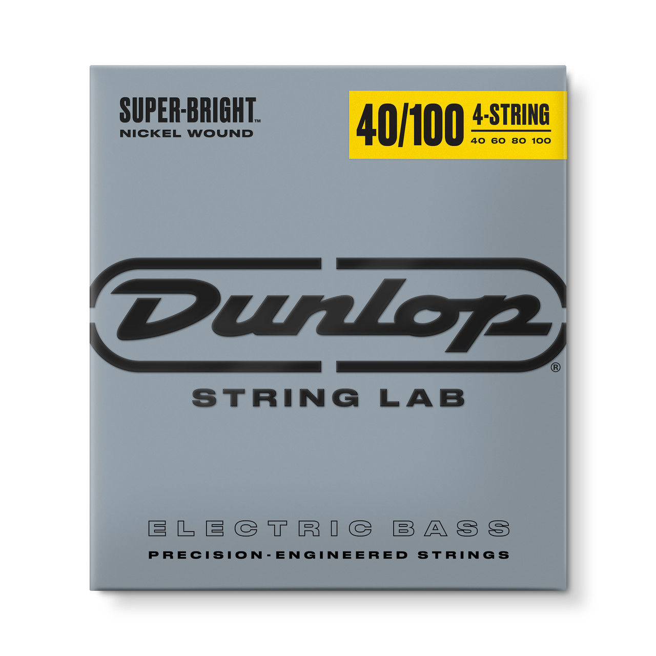 SUPER BRIGHT NICKEL WOUND BASS STRINGS 40-100 - Dunlop
