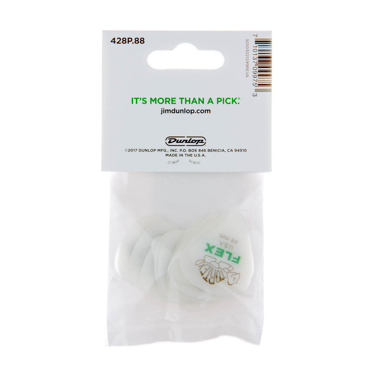 TORTEX® FLEX™ STANDARD PICK .88MM - Dunlop