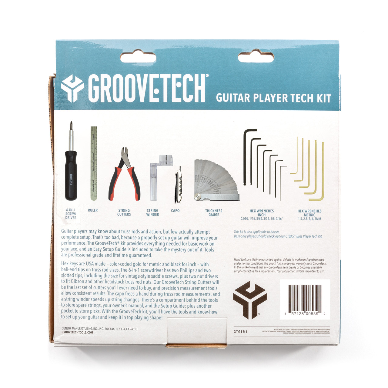 GROOVETECH® GUITAR PLAYER TECH KIT