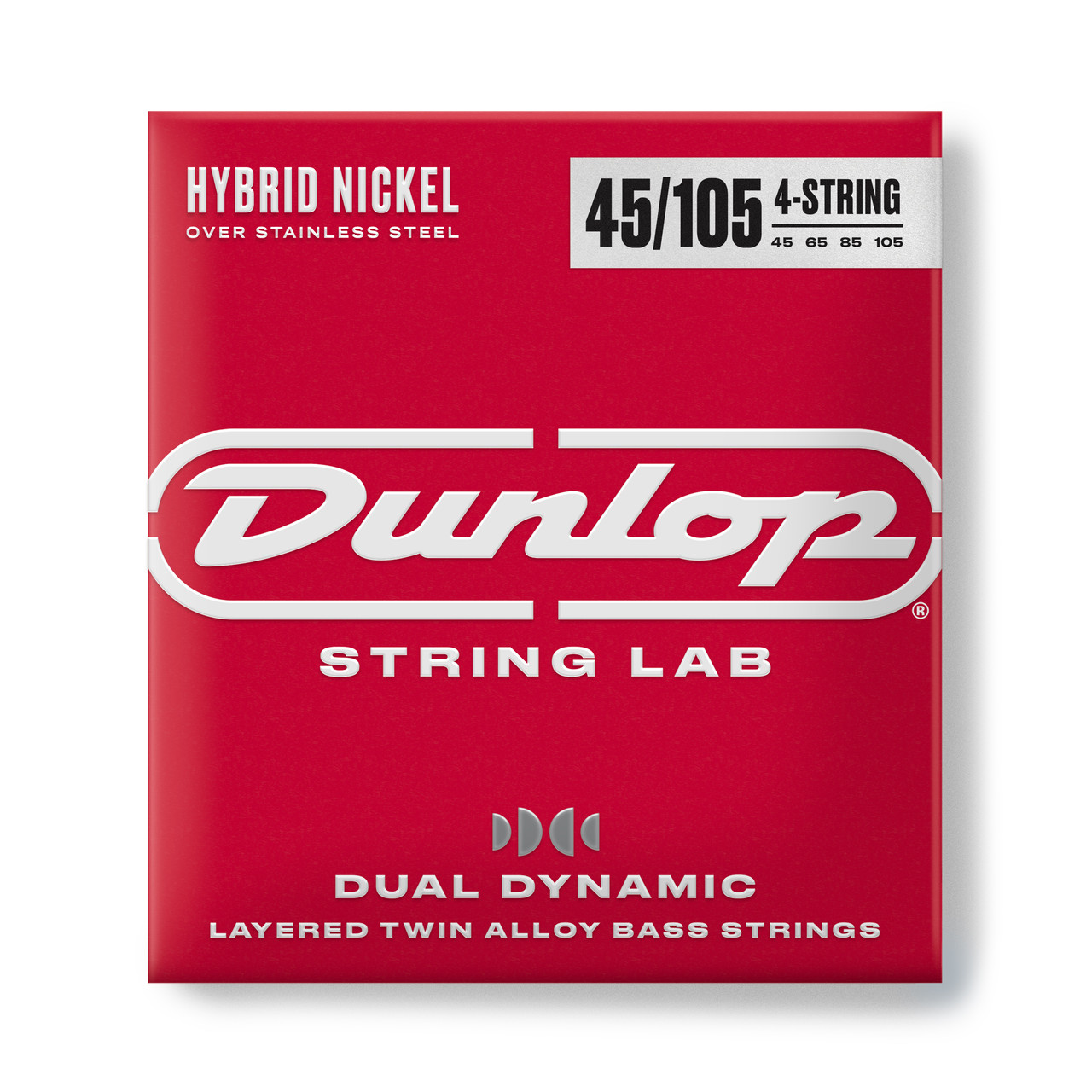 DUAL DYNAMIC LAYERED TWIN ALLOY HYBRID WOUND NICKEL BASS STRINGS 45-105