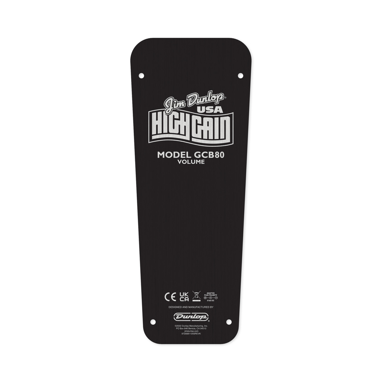 HIGH GAIN VOLUME PEDAL BOTTOM PLATE