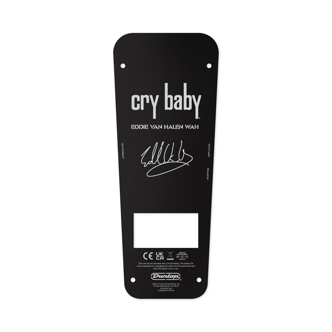 jim dunlop EVH CRY BABY EVH-95 ワウペダル JIM DUNLOP cry baby EVH-95 シグネチャー ワウ CRY BABY® EVH95