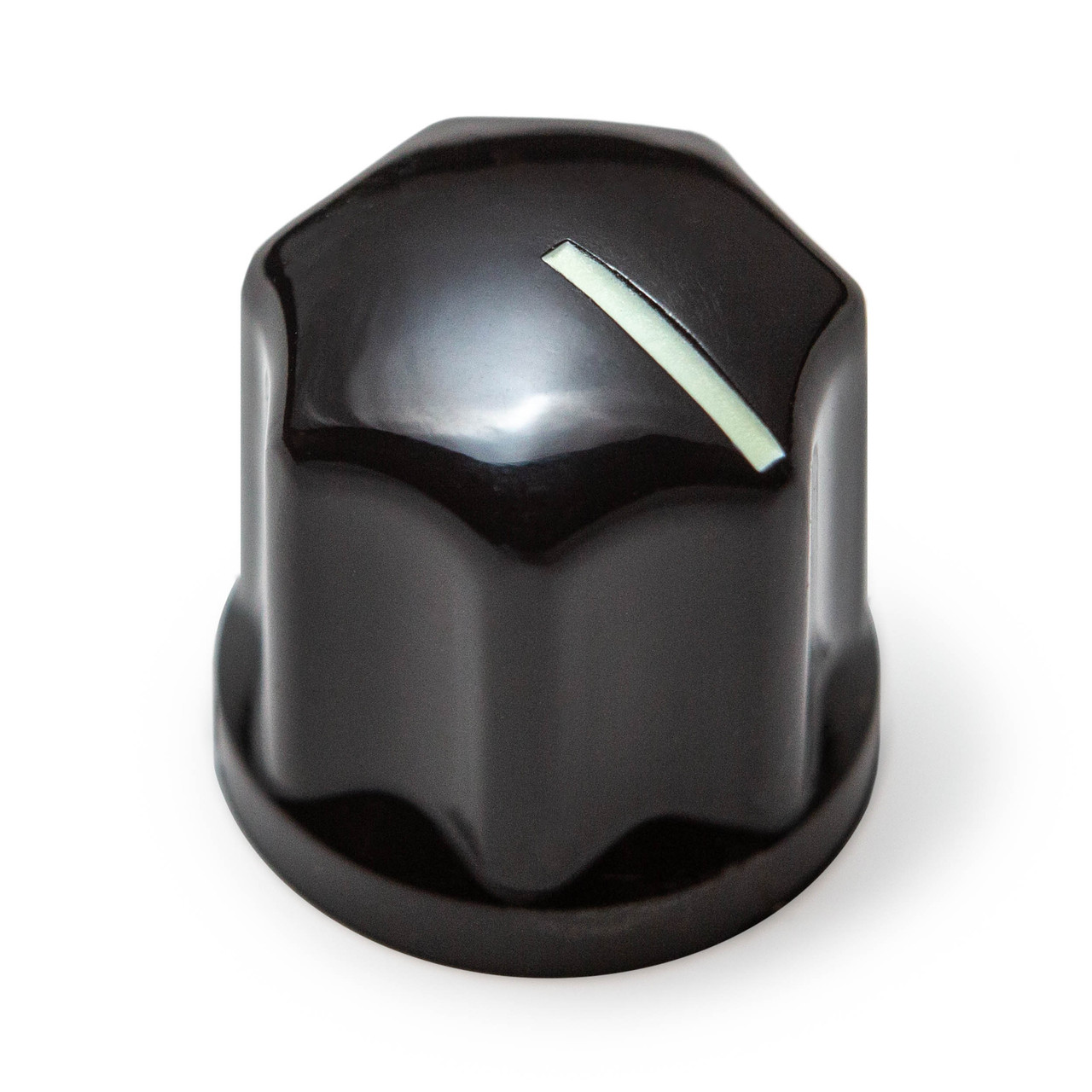 National FLR20S・W/M-X MXR® KNOB, BLACK W/ WHITE INDICATOR - Dunlop