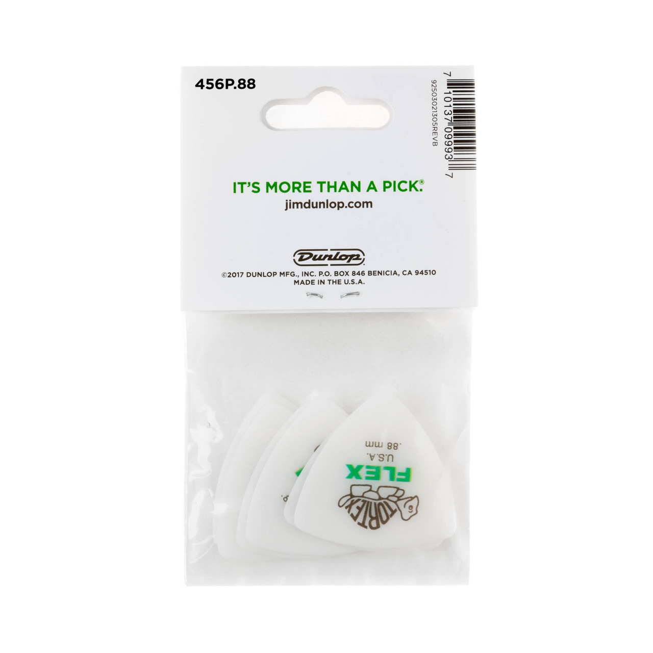 g-rap Tryff ‎ TORTEX® FLEX™ TRIANGLE PICK .88MM - Dunlop
