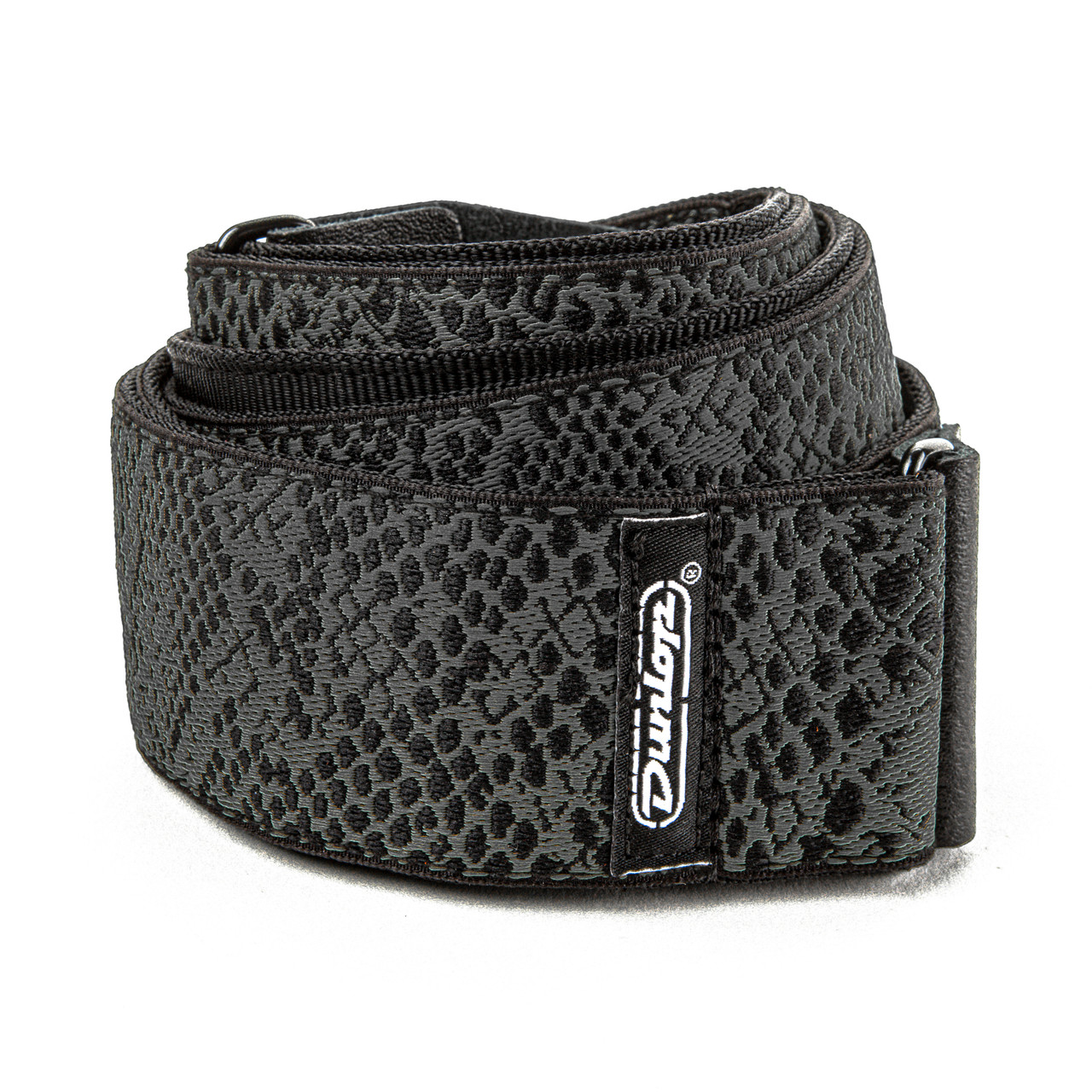 JACQUARD BLACK SERPENTINE STRAP