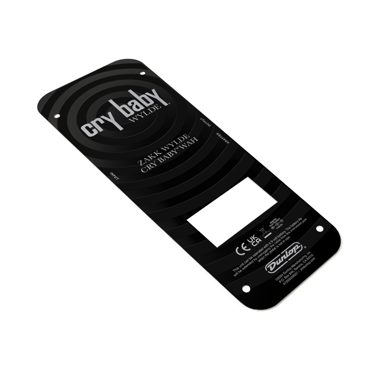 WYLDE AUDIO CRY BABY® WAH BOTTOM PLATE