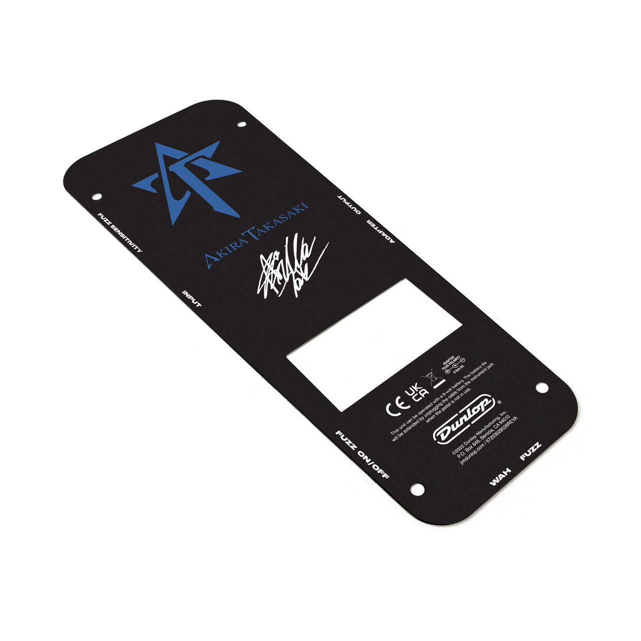 AKIRA TAKASAKI CRY BABY® FUZZ WAH BOTTOM PLATE