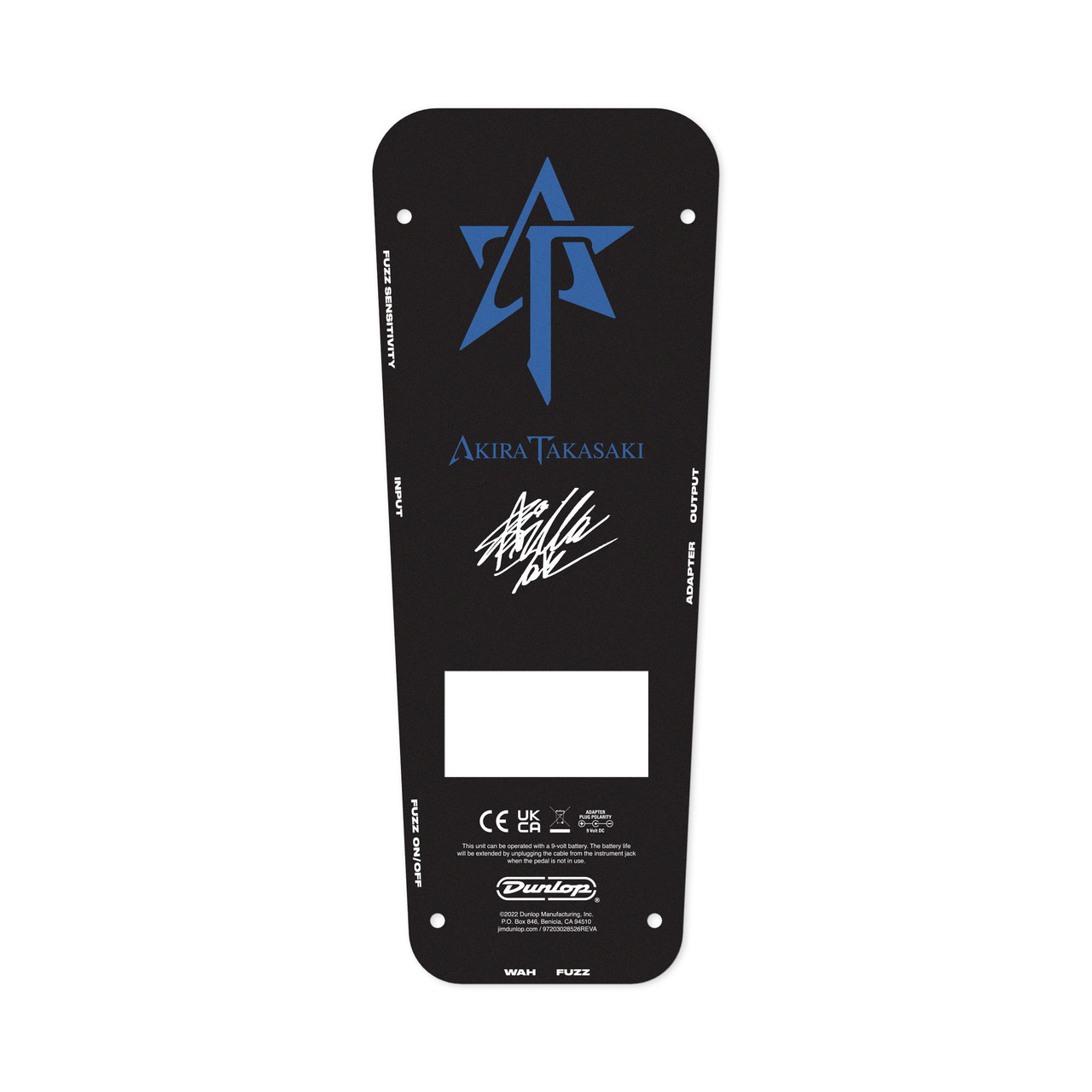 AKIRA TAKASAKI CRY BABY® FUZZ WAH BOTTOM PLATE