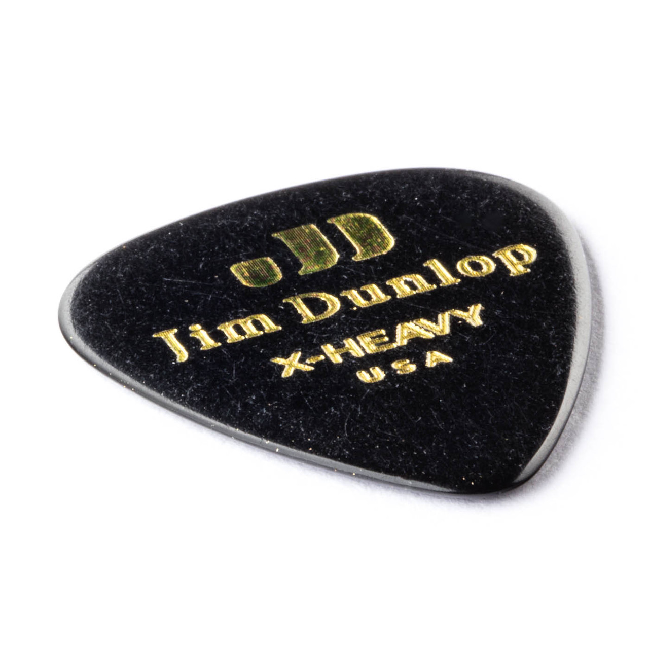 CELLULOID BLACK PICK EXTRA HEAVY Dunlop