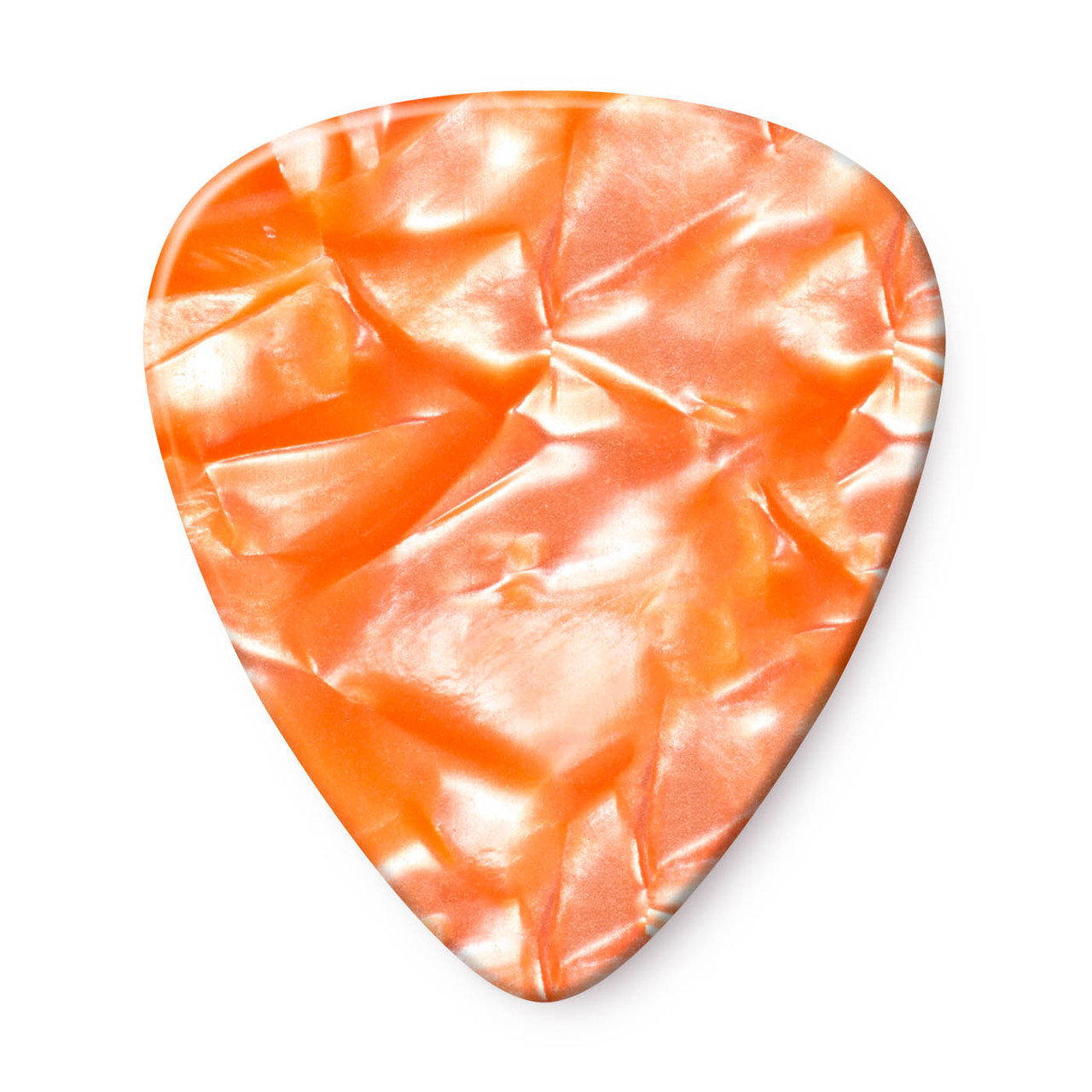 CELLULOID ORANGE PEARLOID PICK HEAVY - Dunlop