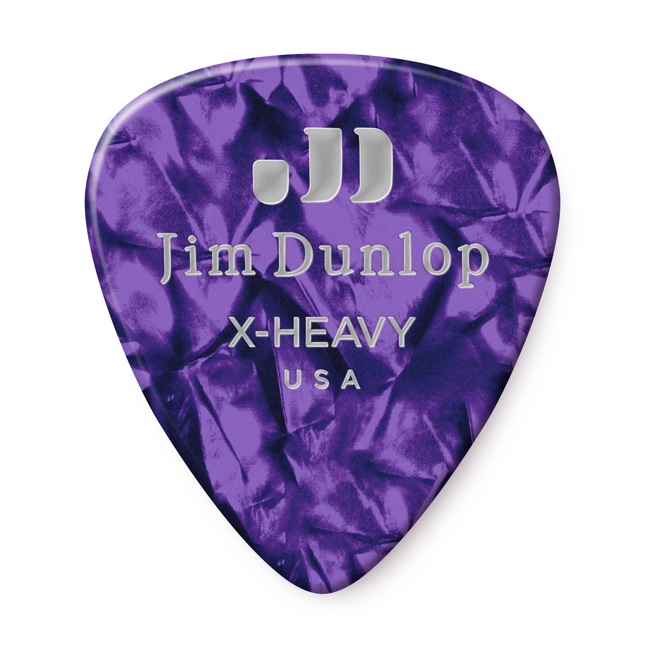 CELLULOID PURPLE PEARLOID PICK EXTRA HEAVY