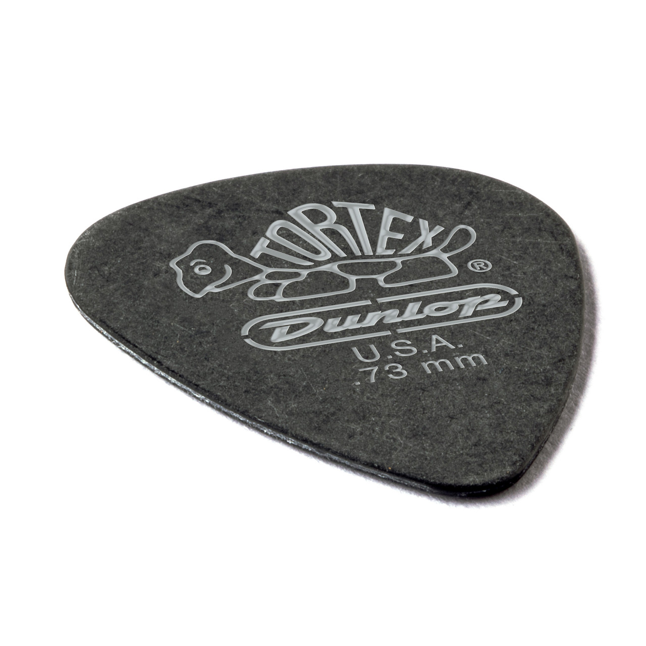 TORTEX® PITCH BLACK STANDARD PICK .73MM - Dunlop
