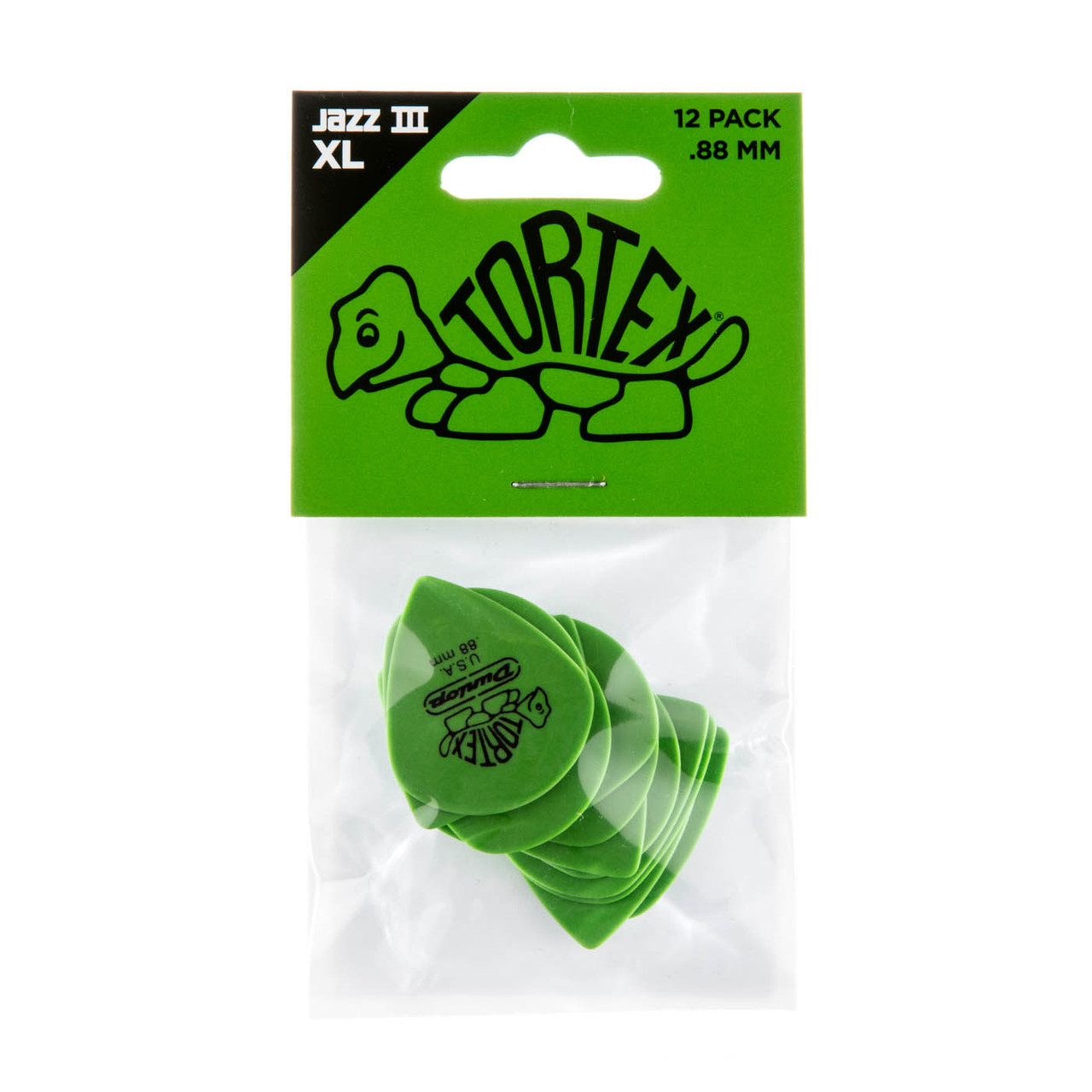 TORTEX® JAZZ III XL PICK .88MM - Dunlop