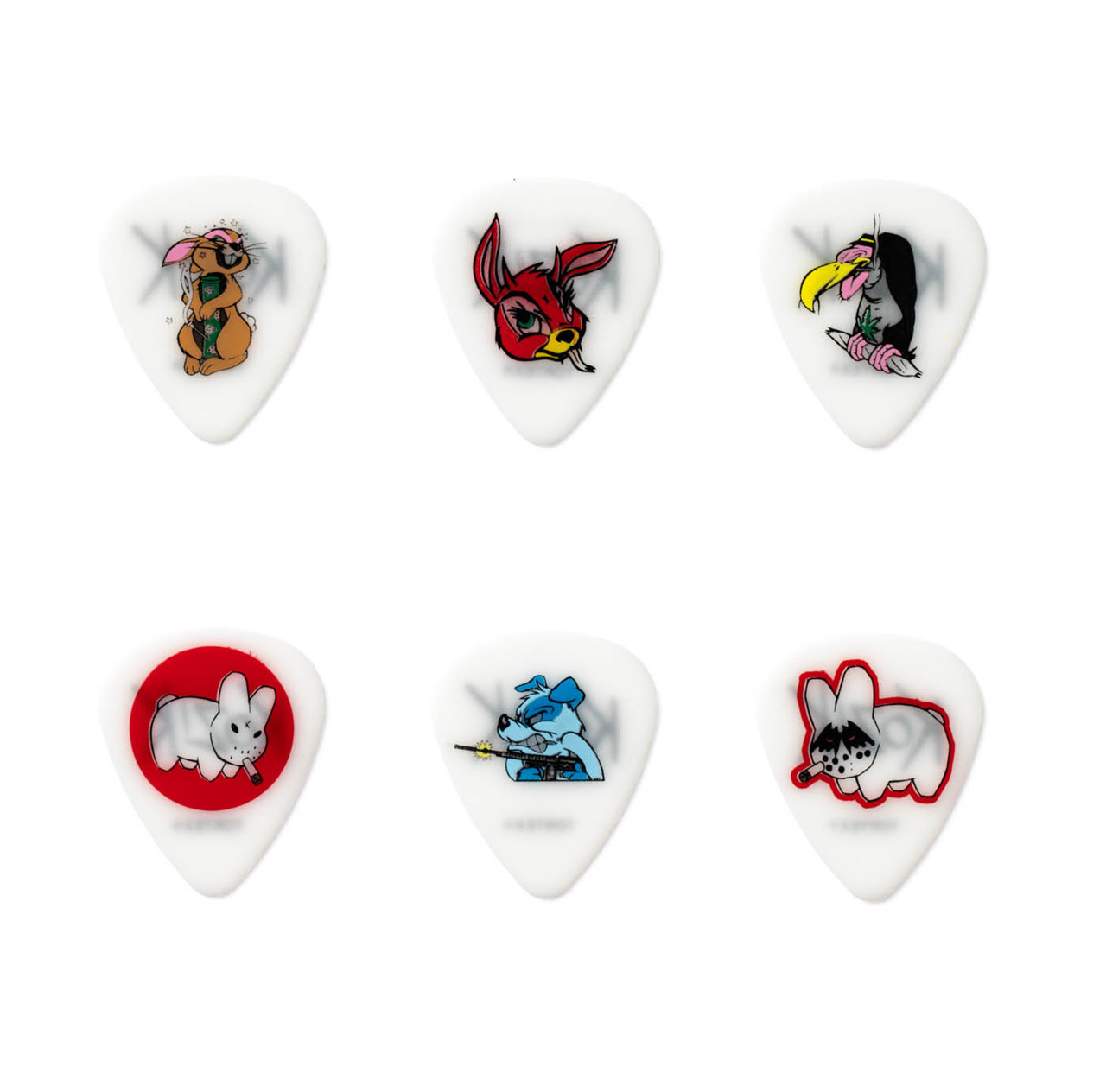 コジック Anarchy Trooper 8インチ Kozik FRANK KOZIK PICK - 6 PACK - Dunlop