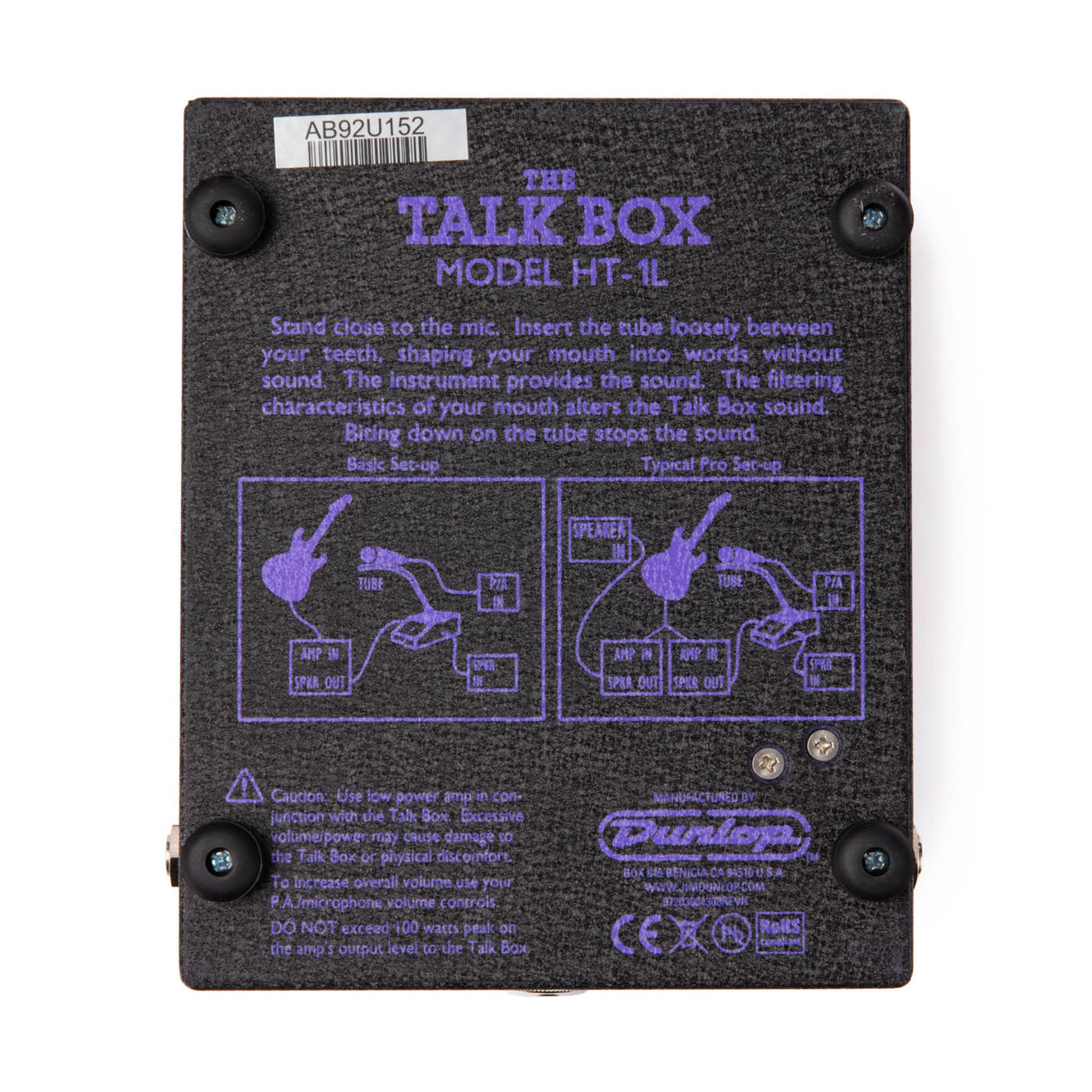 JIM DUNLOP HT-1 THE HEIL TALK BOX - 器材