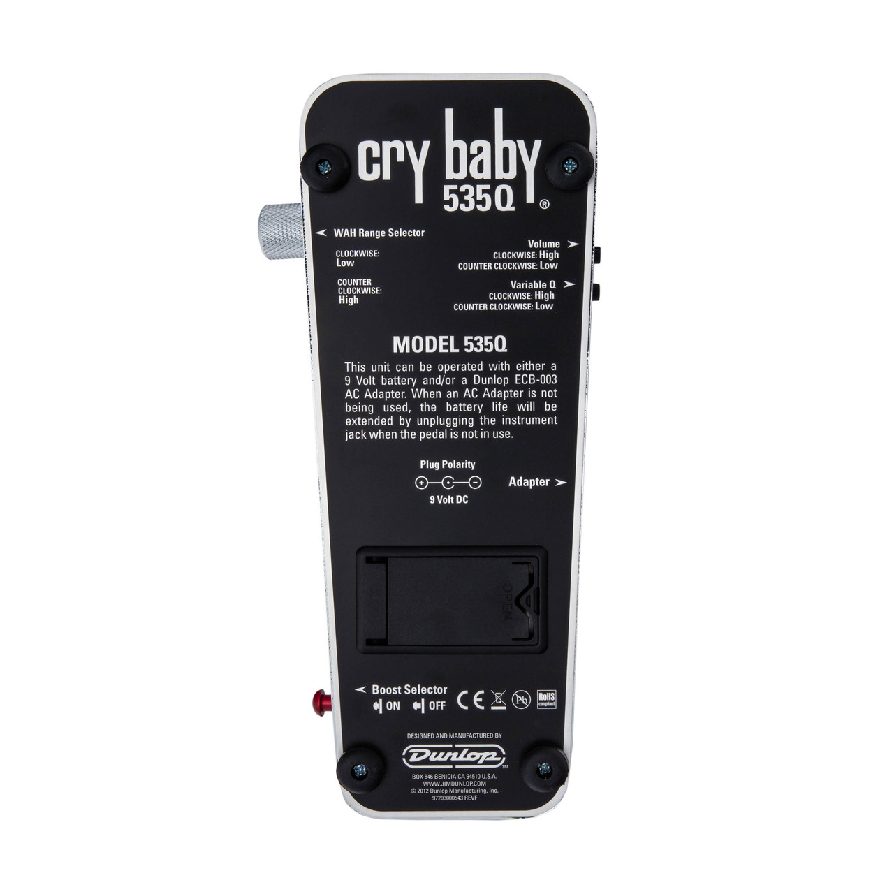 CRY BABY® 535Q MULTI-WAH CHROME